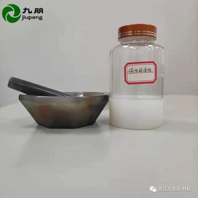 Alkaline nano aluminum sol for lithium battery separator coating